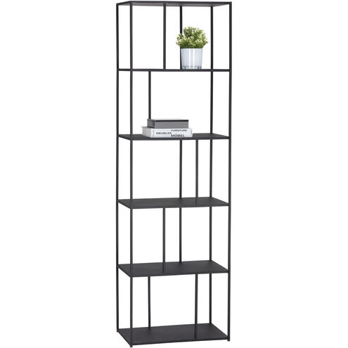 Eiffel Black Bookcase, Small